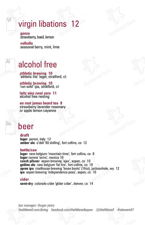 element 47 photos|element 47 menu.